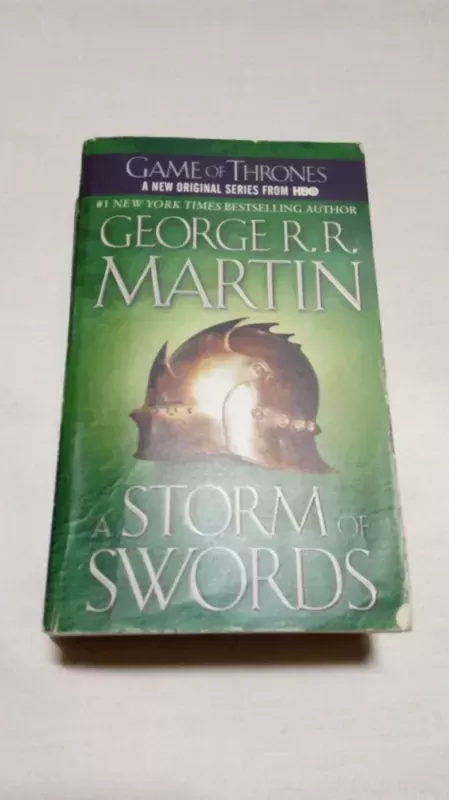 Game of thrones a storm of swords - George R. R. Martin, knyga 2
