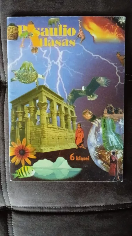 Pasaulio atlasas 6 klasei - Karolis Mickevičius, knyga 2