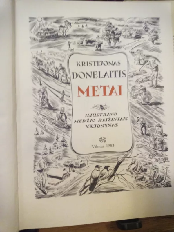 Metai - Kristijonas Donelaitis, knyga 4