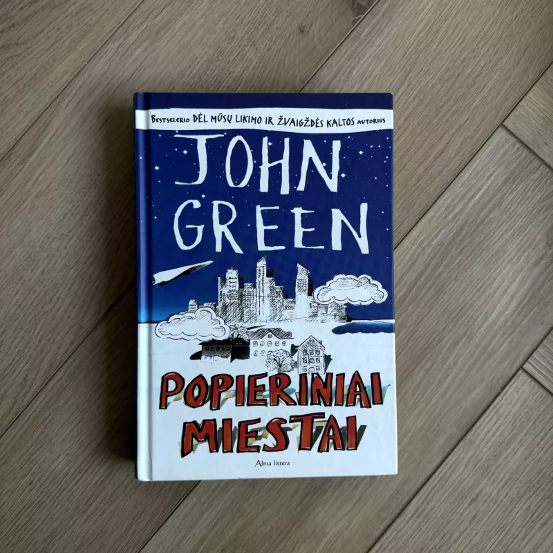 Popieriniai miestai - Green John, knyga