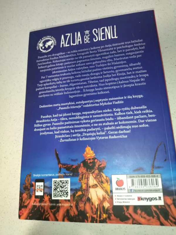 AZIJA BE SIENŲ. 10 šalių, 300 rinktinių nuotraukų, 7 mėnesiai išbandymų - Autorių Kolektyvas, knyga 4