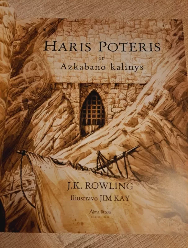 Haris Poteris ir Azkabano kalinys. Iliustruotas leidimas - Rowling J. K., knyga 4