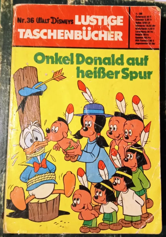 Onkel Donald auf heißer Spur - Walt Disney, knyga