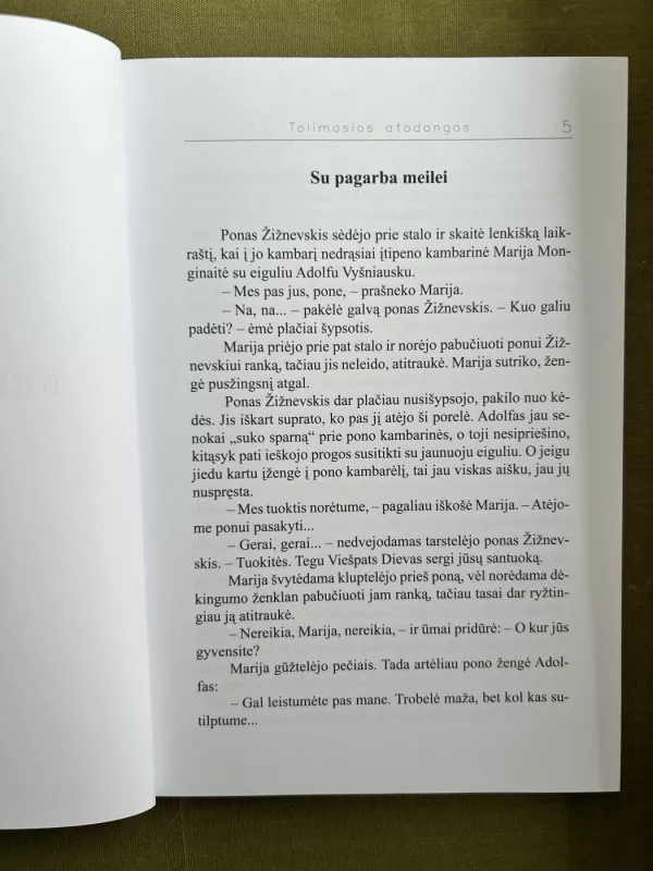 Tolimosios atodangos - Jonas Laurinavičius, knyga 6