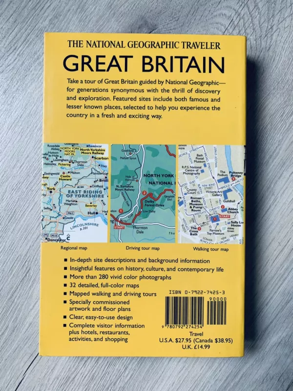 The National Geographic Traveler: Great Britain - The National Geographic, knyga 3