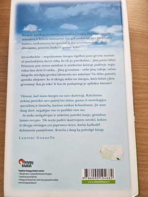 Dievas visada keliauja incognito - Laurent Gounelle, knyga 3