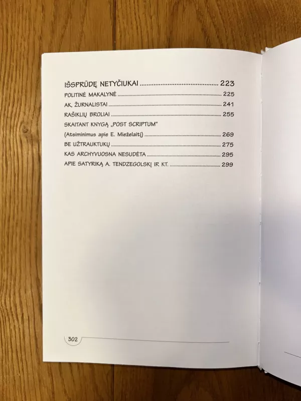 Šyptelėjimai - Jonas Laurinavičius, knyga 6