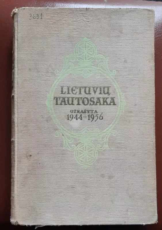 Lietuvių tautosaka užrašyta 1944-1956 - K. Korsakas, knyga
