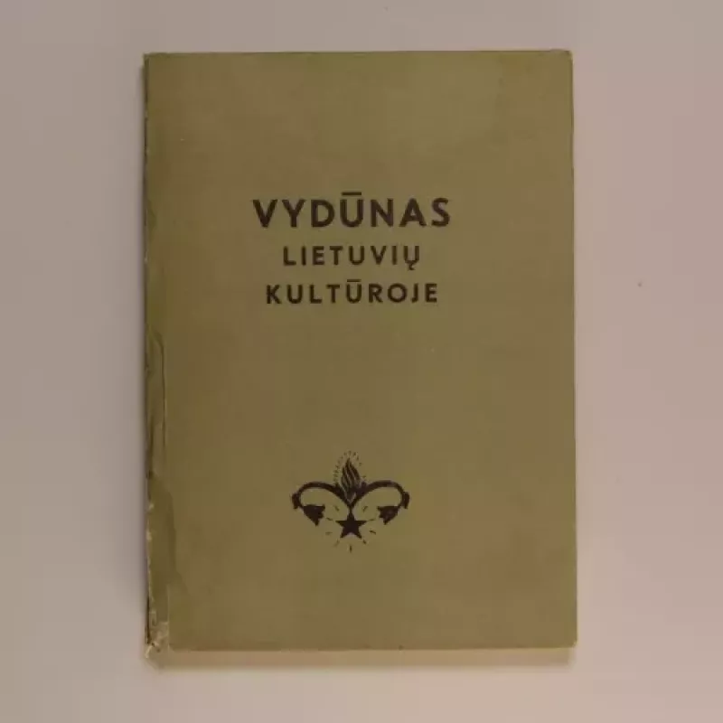 Vydūnas lietuvių kultūroje - Vacys Bagdonavičius, knyga