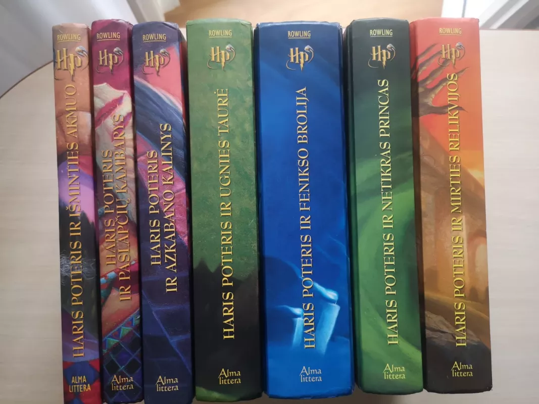 Haris Poteris 1-7 dalys - Rowling J. K., knyga