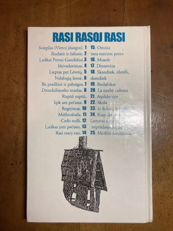 Rasi rasoj rasi - Kazys Saja, knyga 5