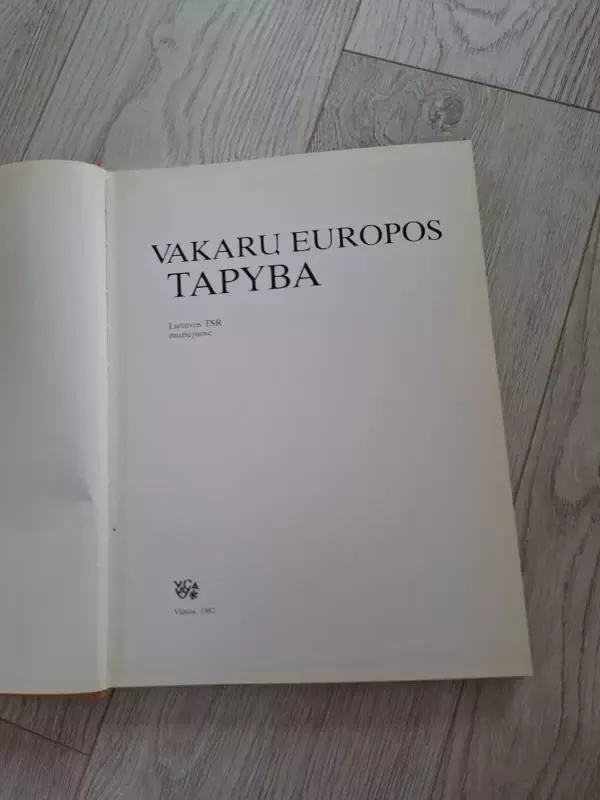 Vakarų Europos tapyba - Autorių Kolektyvas, knyga 3