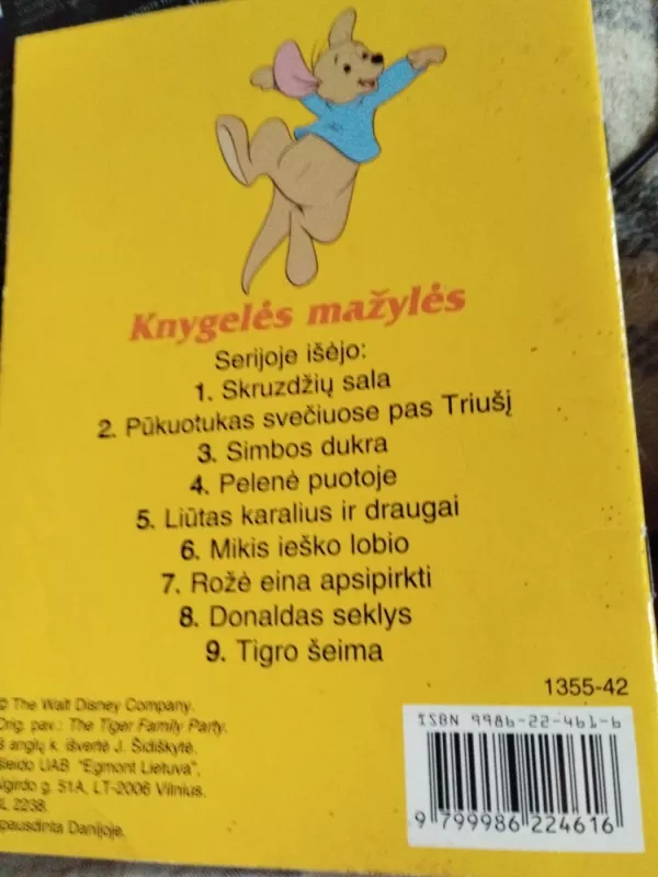 Tigro šeima - Walt Disney, knyga 3