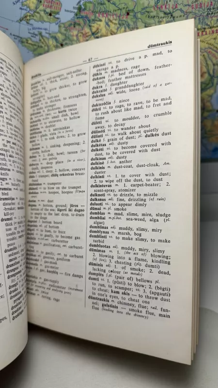 Lietuviškai angliškas žodynas (Lithuanian-English Dictionary) - Vilius Pėteraitis, knyga 6