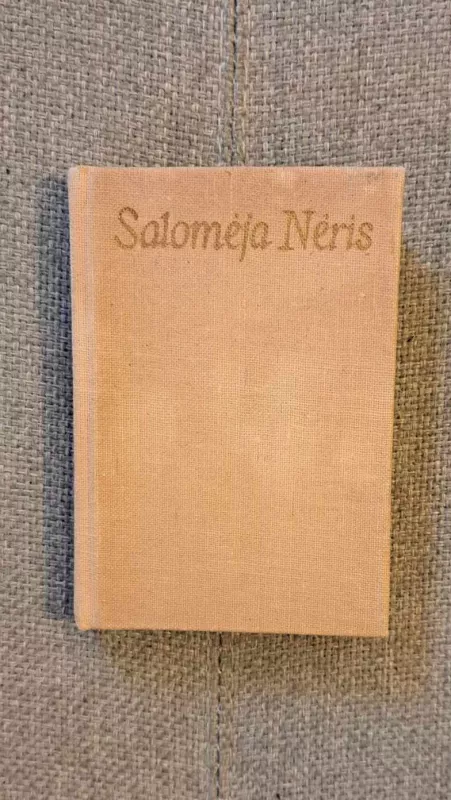Kur baltas miestas - Salomėja Nėris, knyga 3