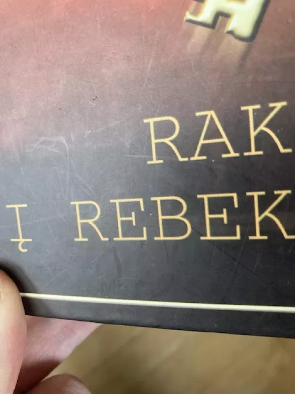 Raktas į Rebeką - Ken Follett, knyga 6