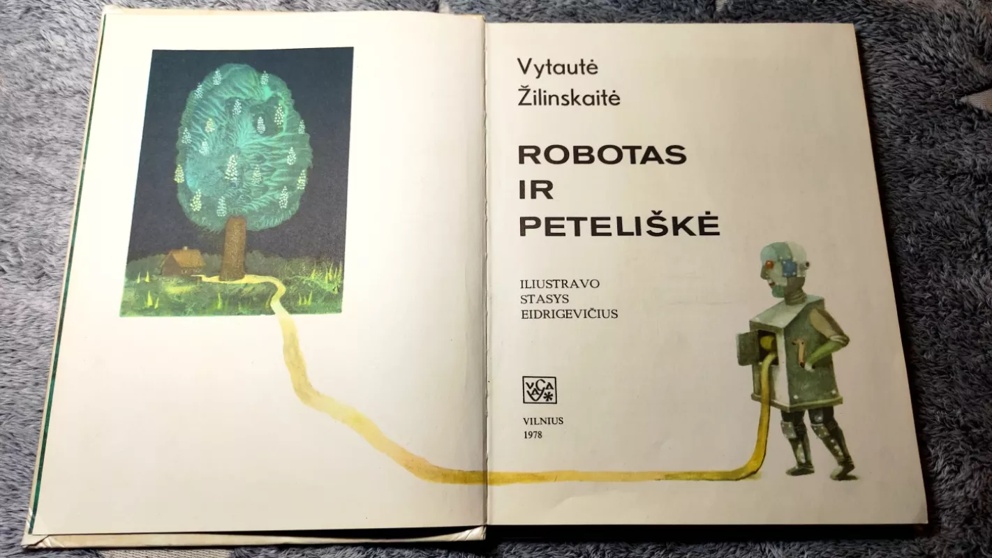Robotas ir peteliškė - Vytautė Žilinskaitė, knyga 3