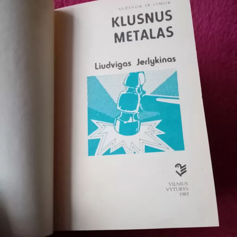 Klusnus metalas - Liudvikas Jerlykinas, knyga 3
