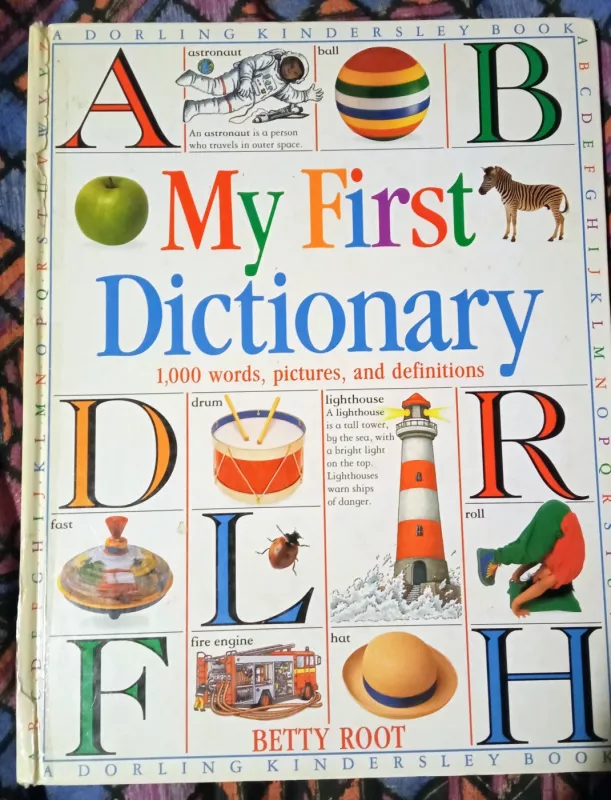 My First Dictionary: 1,000 words, pictures, and def (DK Games) - Betty Root, knyga 2