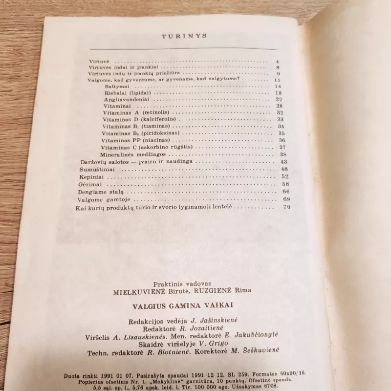 Valgius gamina vaikai - B. Mielkuvienė, R.  Ruzgienė, knyga 3