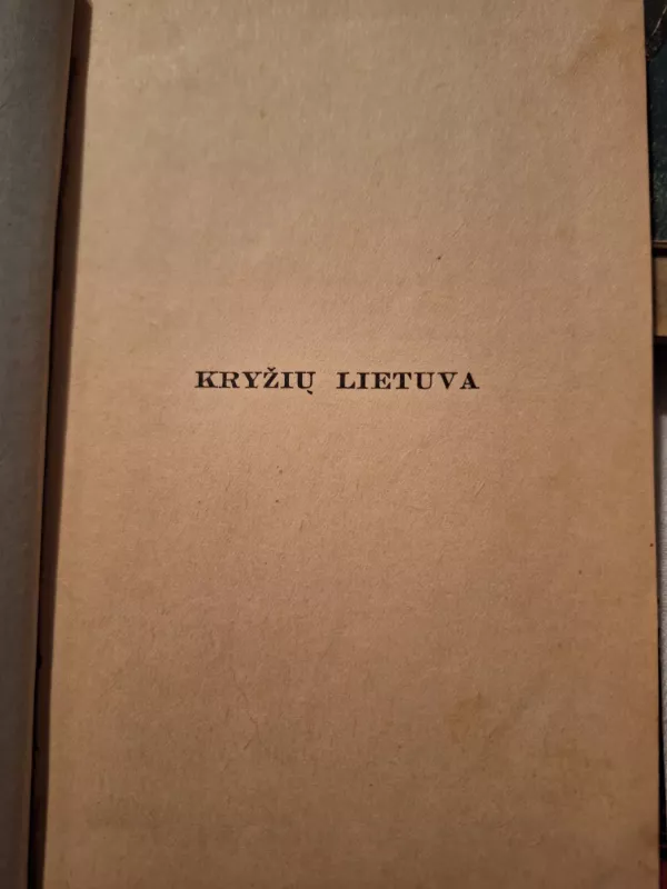 Kryžių Lietuva - Kazys Boruta, knyga 5