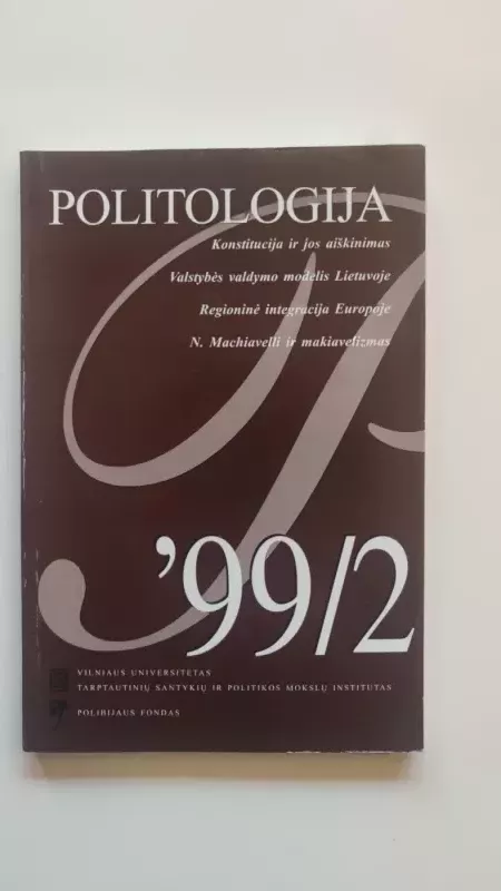 Politologija - Autorių Kolektyvas, knyga 2