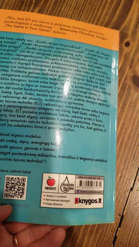 Knygos Šeima, sveikata, vaikams Ortner Nick Emocinės laisvės technika - Nick Ortner, knyga 3