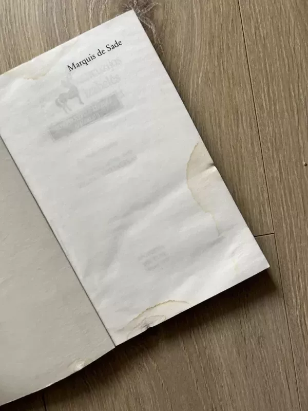 Paslaptinga Prancūzijos karalienės Izabelės Bavarietės istorija - Marquis de Sade, knyga 4