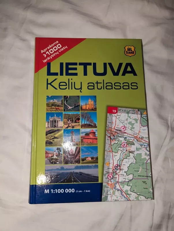 Lietuva. Kelių atlasas - Autorių Kolektyvas, knyga 2