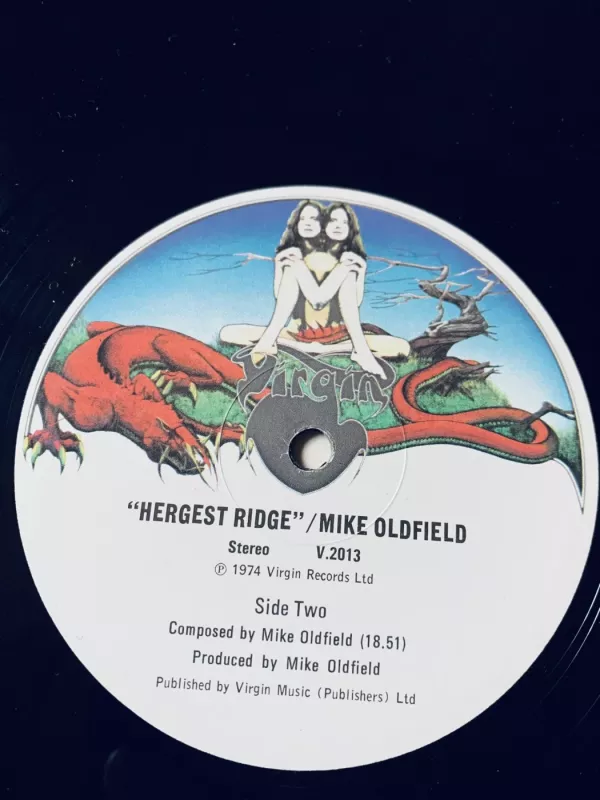 Mike Oldfield ‎– Hergest Ridge - Mike Oldfield, plokštelė 5