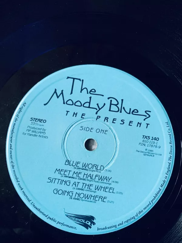 The Present - The Moody Blues, plokštelė 5