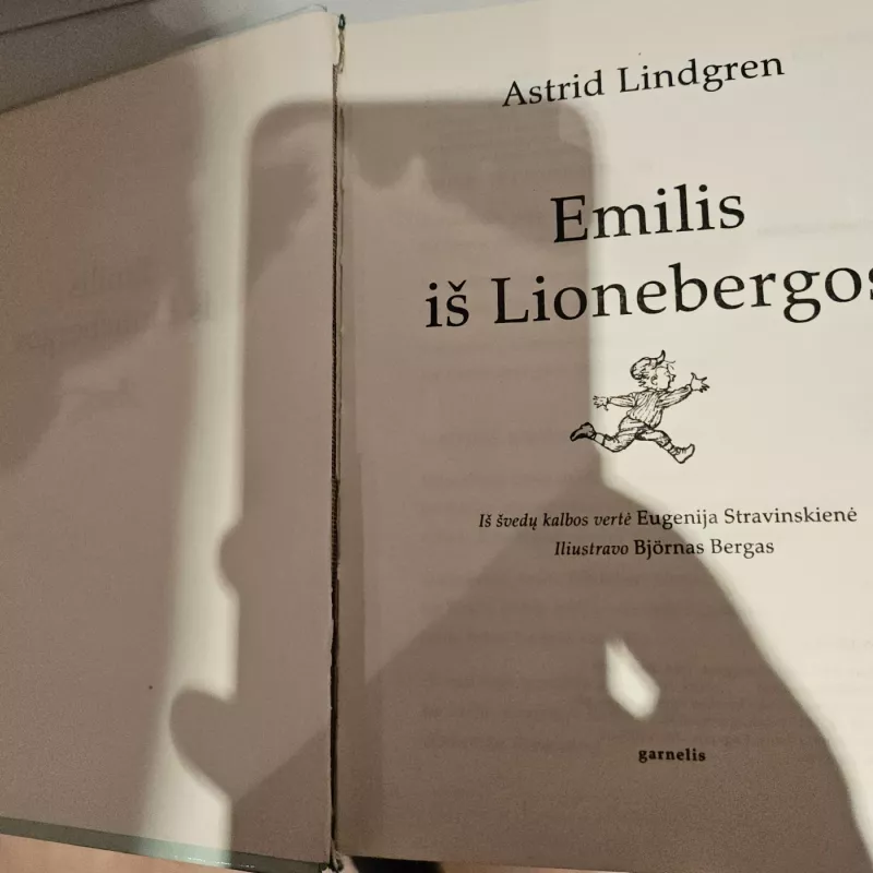 Emilis iš Lionebergos - Astrid Lindgren, knyga 4