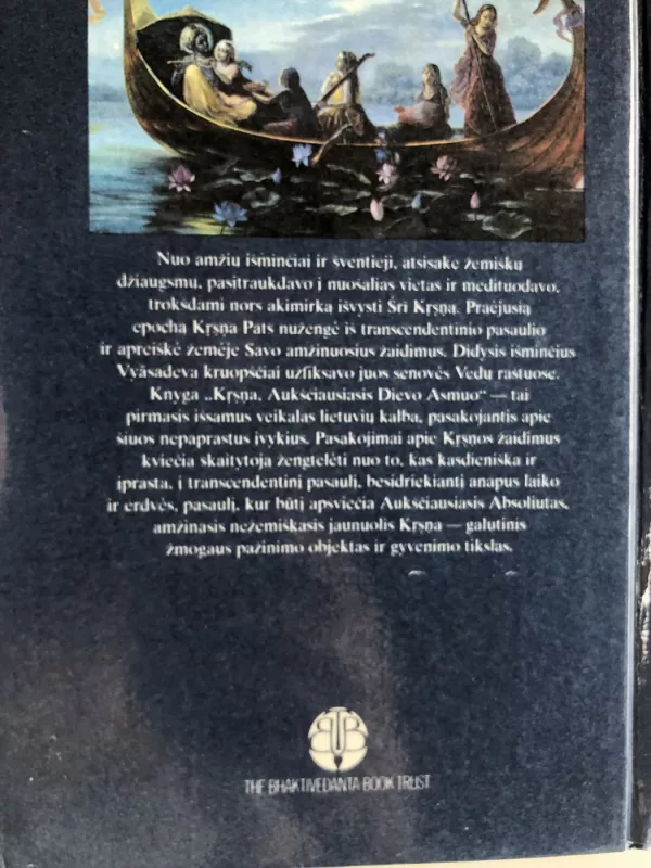 Krsna aukščiausiasis Dievo asmuo - A. C. Bhaktivedanta Swami Prabhupada, knyga 4