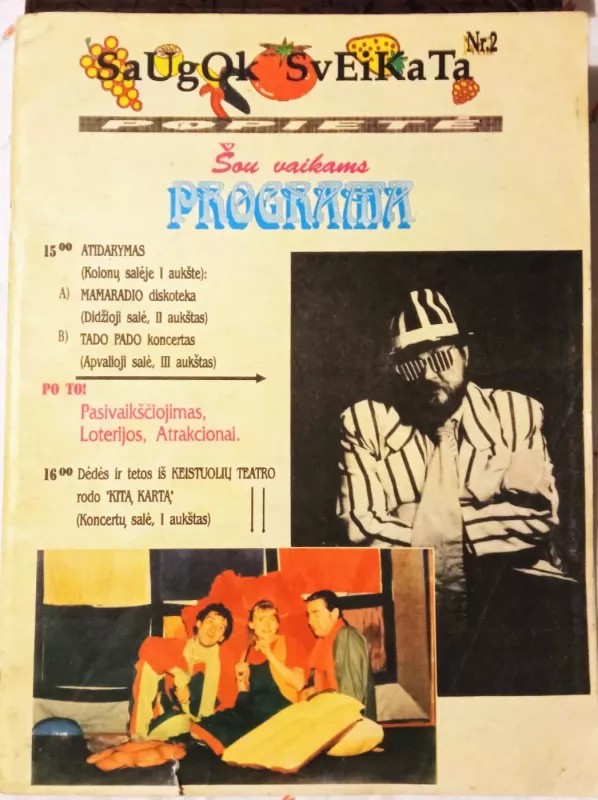 Saugok sveikatą  1992m., Nr. 1 - Autorių Kolektyvas, knyga 3