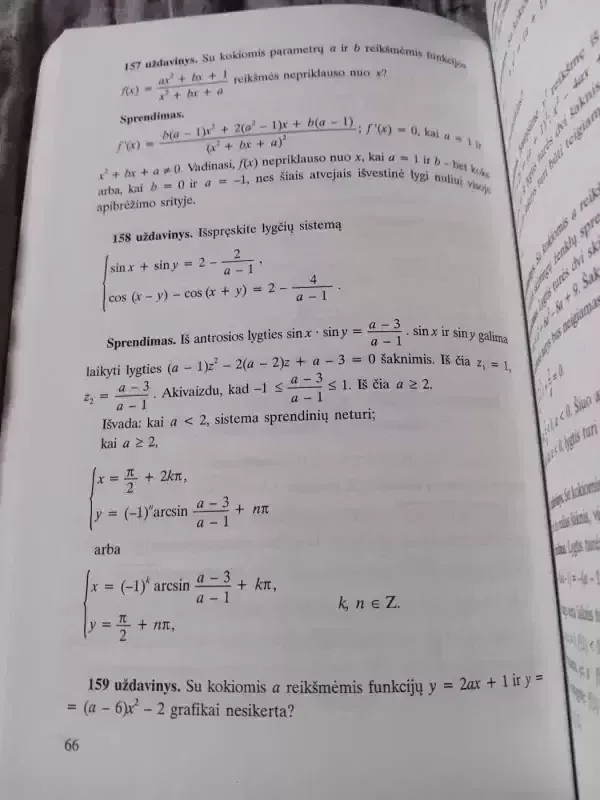 Matematikos uždavinių sprendimo praktikumas - Valentinas Matiuchinas, knyga 4