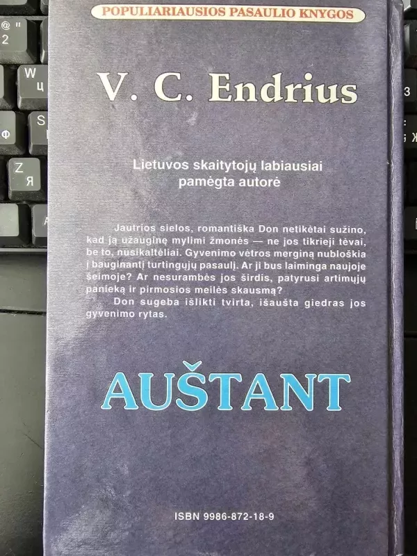 Auštant - V. C. Endrius, knyga 3