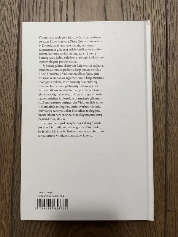 Šv.Bonaventūra Sielos vadovas į Dievą - Autorių Kolektyvas, knyga 3