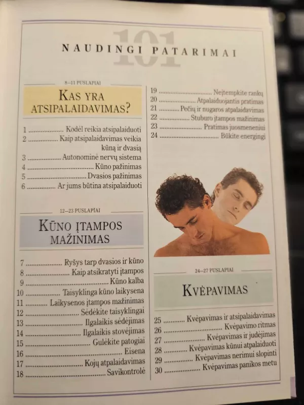 Kaip atsipalaiduoti. 101 naudingi patarimai - 101 naudingi patarimai, knyga 3