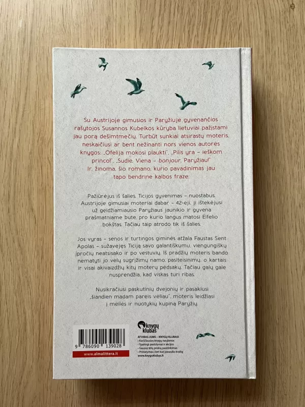 Šiandien madam pareis vėliau - Susanna Kubelka, knyga 3