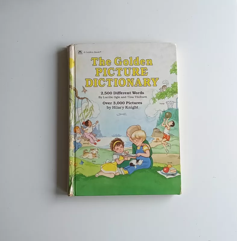The golden Picture Dictionary - Lucille Ogle Tina Thoburn, knyga 2