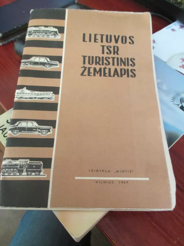 Lietuvos TSR turistinis žemėlapis - Autorių Kolektyvas, knyga 3