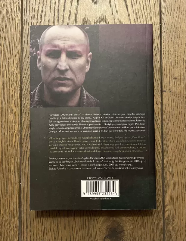 Murmanti siena - Sigitas Parulskis, knyga 3