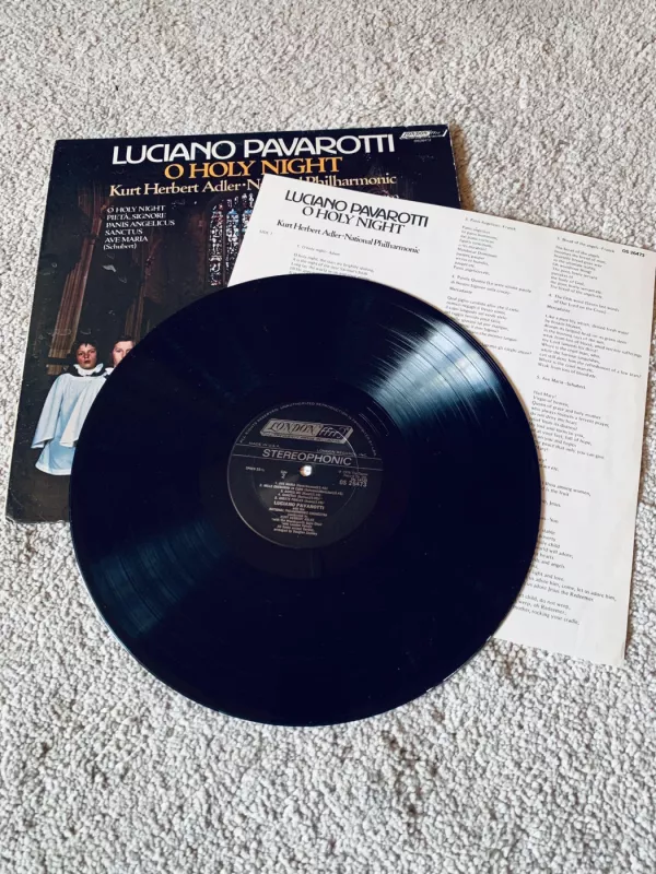 O Holy Night - Luciano Pavarotti, plokštelė 6