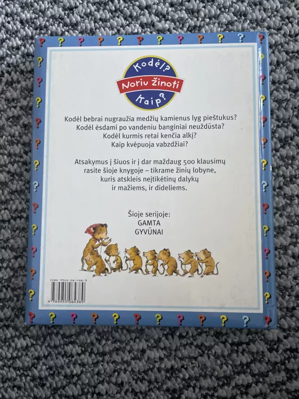 Atsakymai į vaikų klausimus. Gyvūnai - Autorių Kolektyvas, knyga 5