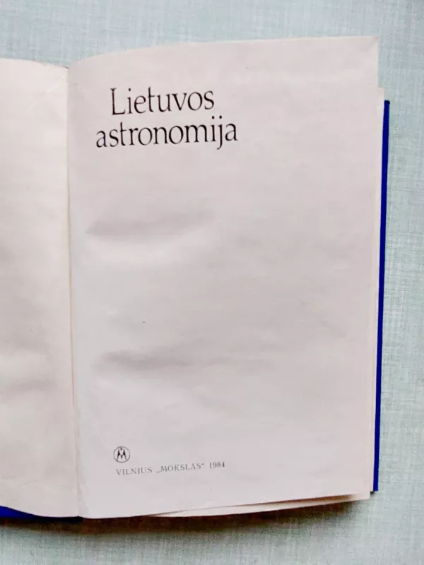 Lietuvos astronomija - Zina Sviderskienė, knyga 5