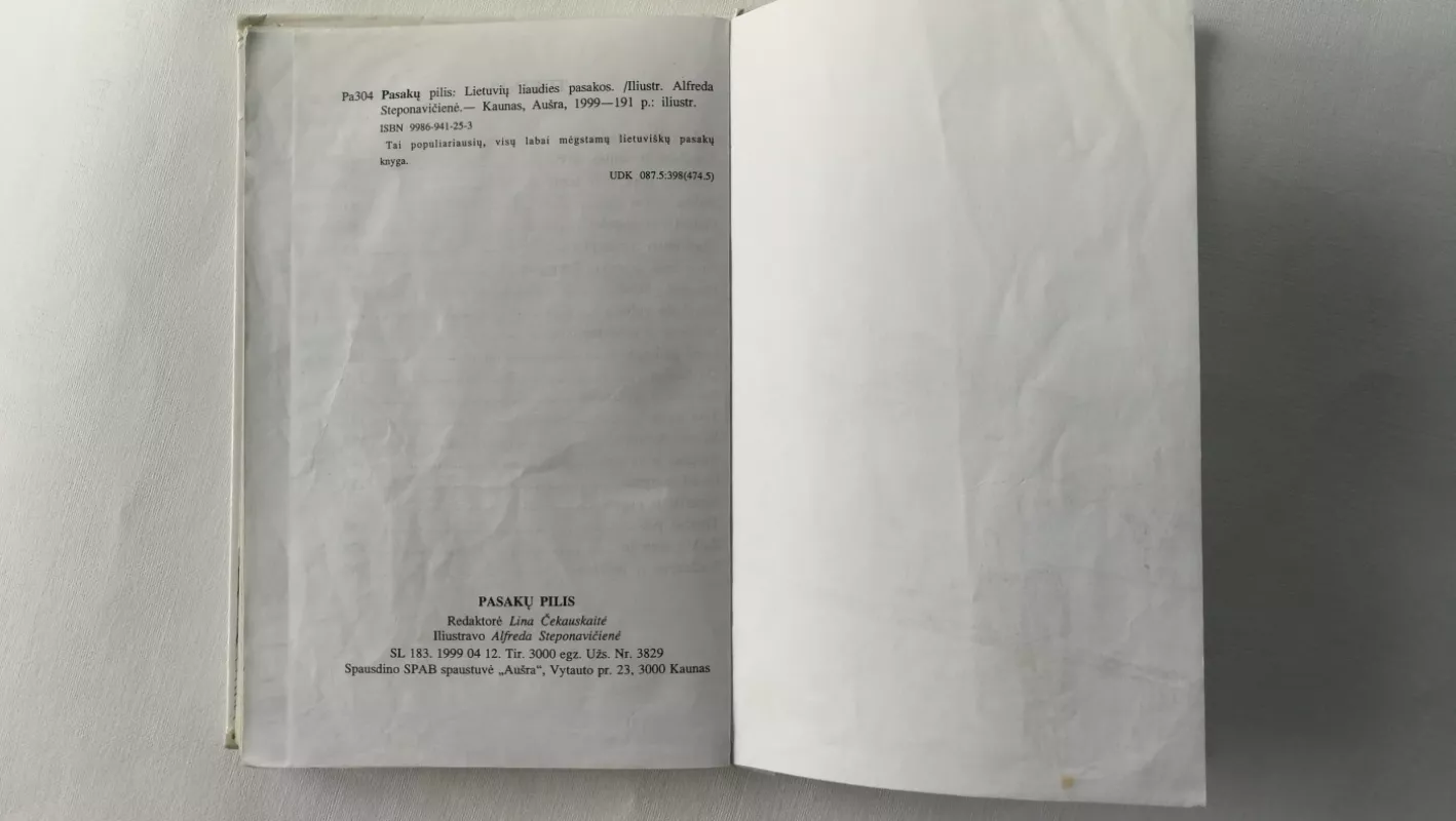 Pasakų pilis - Pranas Sasnauskas, knyga 4