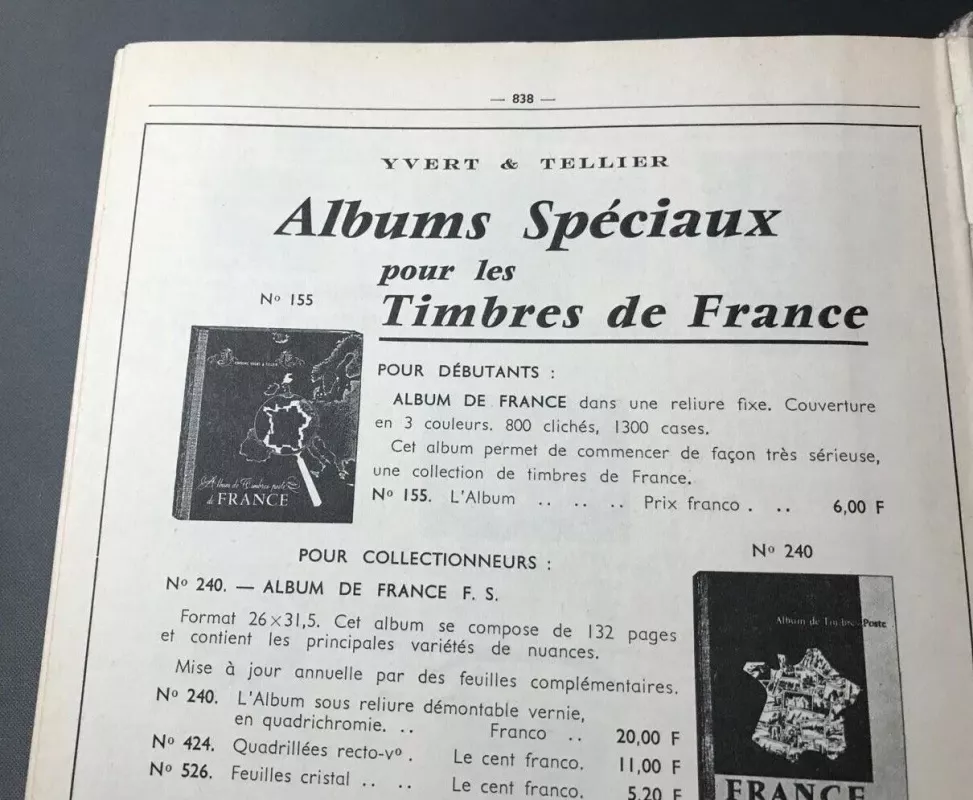 Catalogue Yvert et Tellier Tome II Timbres d'Europe 1968 - Yvert et Tellier, knyga 4