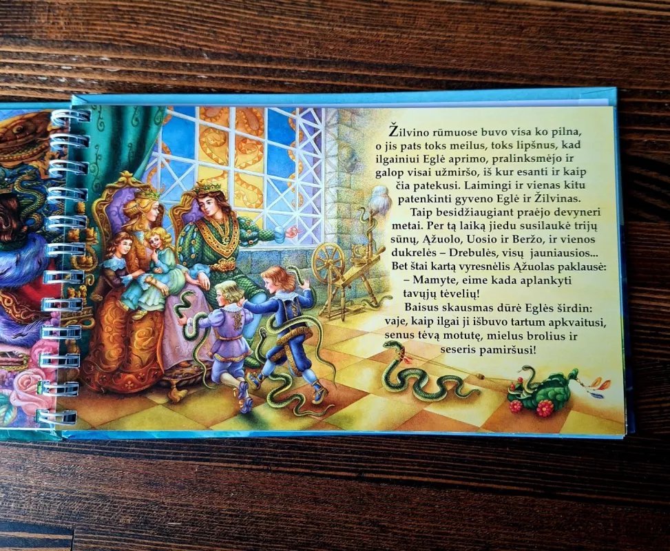 Eglė žalčių karalienė. Maža knygelė - Lietuvių liaudies pasaka, knyga 3