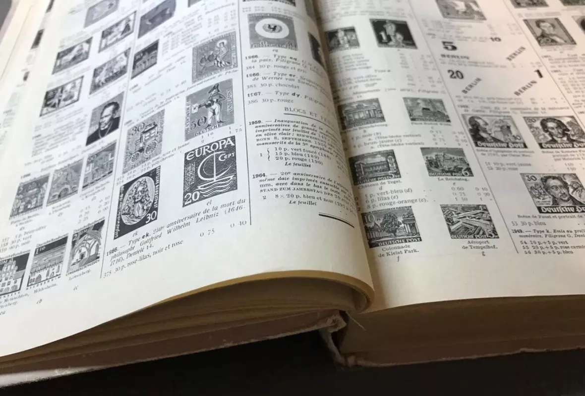 Catalogue Yvert et Tellier Tome II Timbres d'Europe 1968 - Yvert et Tellier, knyga 3