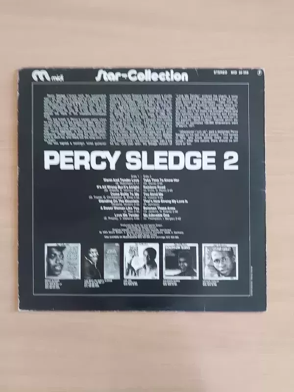 Percy Sledge - Star-Collection Vol. II - Percy Sledge, plokštelė 3